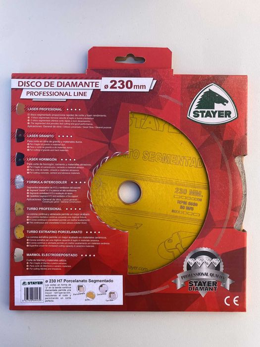 Discos de Diamante STAYER 230mm