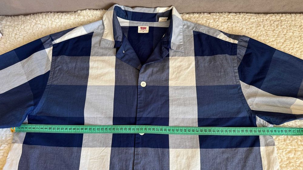 Koszula męska, kubanka, Levis r. M/L-mega stan
