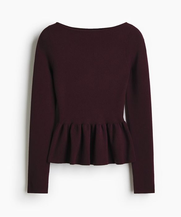 Кофта h&m з баскою