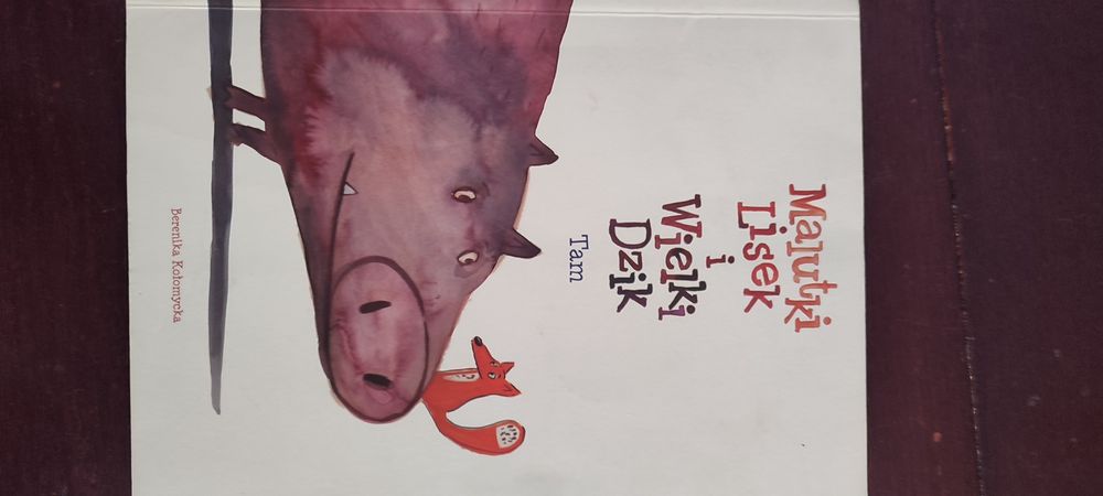 Malutki lisek i wielki dzik