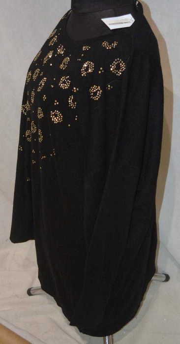 Sweterek wiosenny z cyrkoniami Wallis 54/56