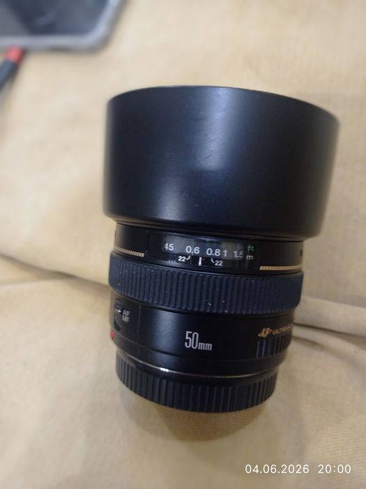 Объектив Canon EF 50mm 1: 1.4 usm