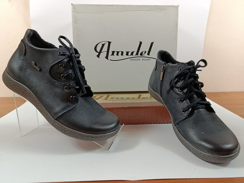 Obuwie damskie skórzane wz 346/40