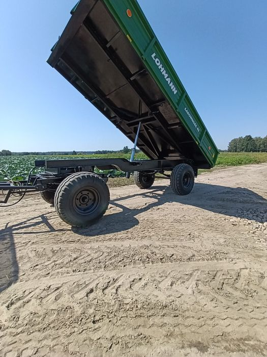Przyczepa wywrotka Lohmann 5.7t  (d47 d55 d45 d35 diedam bruns krone Mengele niemiecka przyczepa reisch Krone wywrotka rama Mocna !