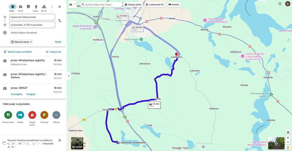 Promocja Działki Ciche Mazury