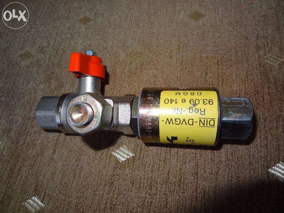 zawór gazowy z izolatorem GOK - okazja