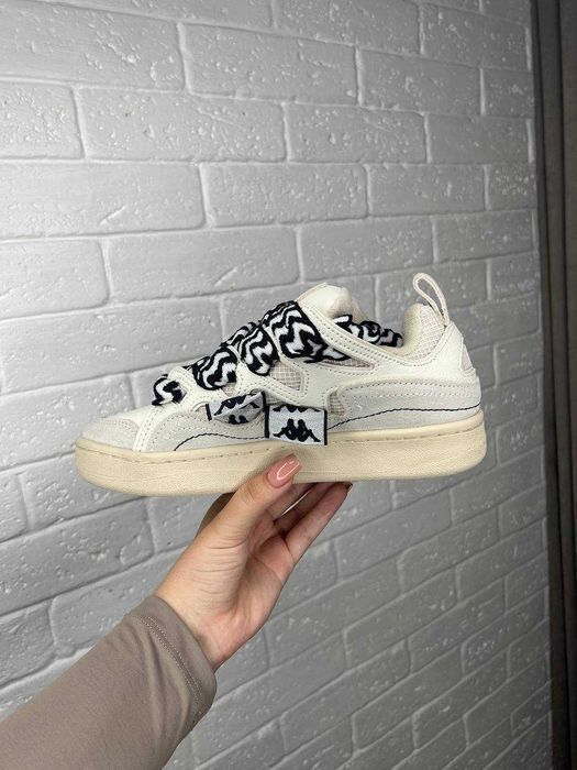 Унисекс замшевые кроссовки Kappa Fatty дутые кросівки каппа фатти дуті