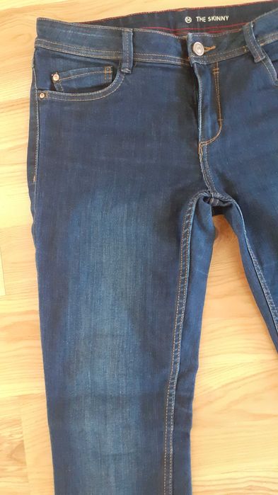 Spodnie jeans damskie r.L 40