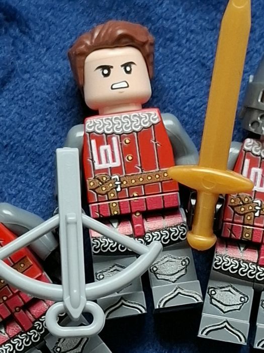 4 figurki rycerzy. Pasują do Lego i Cobi. Cena za zestaw #3