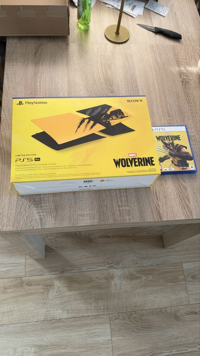Panele PS5 Pro Wolverine + gra Wolverine ps5