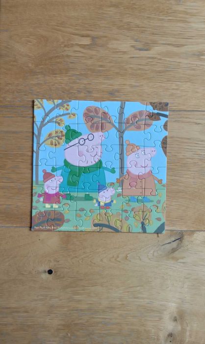 Świnka Peppa Trefl puzzle 3w1