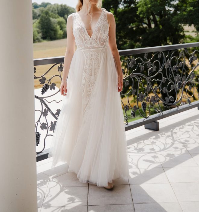 Suknia ślubna boho Anvar 36/38