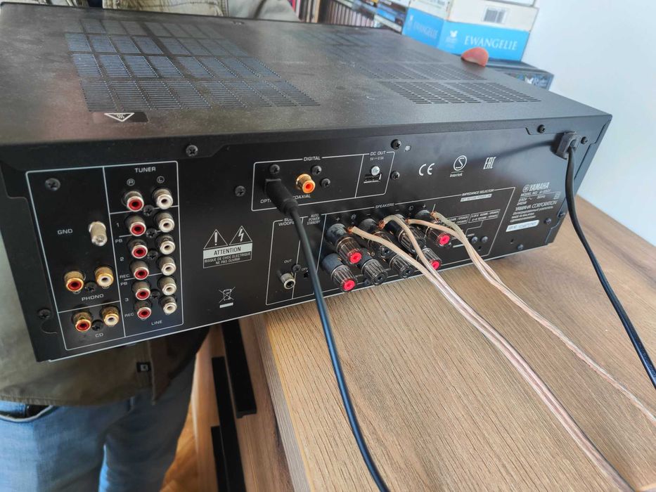 Wzmacniacz Yamaha A-S501 Czarny Stan Bdb!