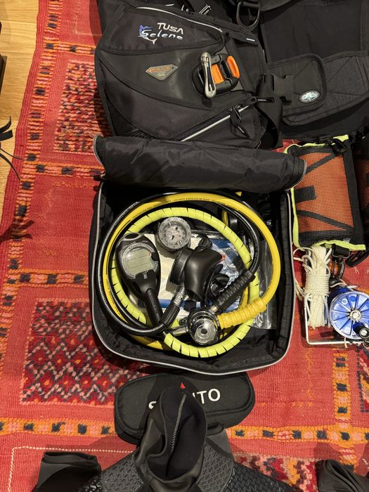 Conjunto mergulho / tusa - scuba pro