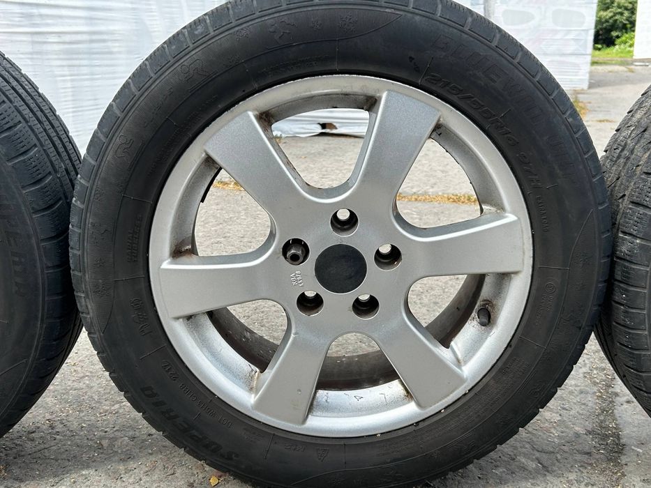 диски титани комплект дисків пасат б6 гольф 5 6 5/112 16 радіус Volkswagen