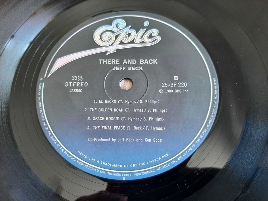 Jeff Beck - There And Back - Japão - Vinil LP