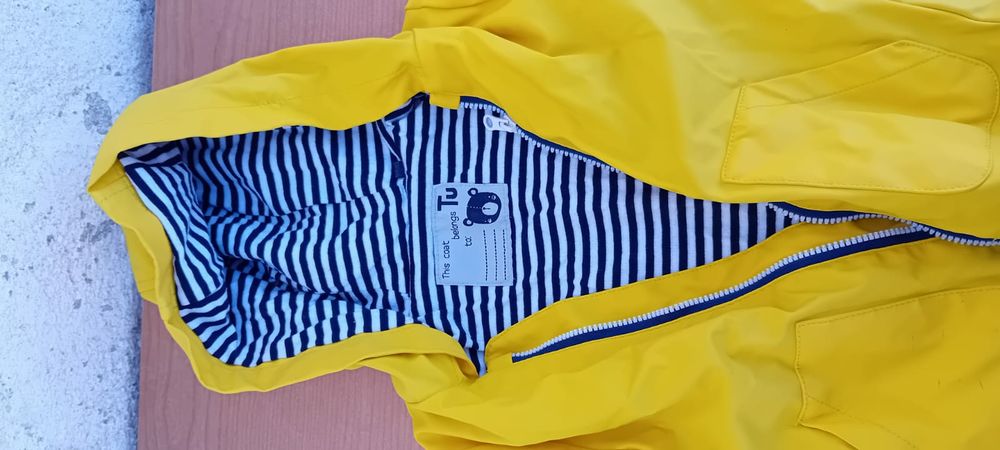 Casaco impermeável bebé para chuva 12-18meses