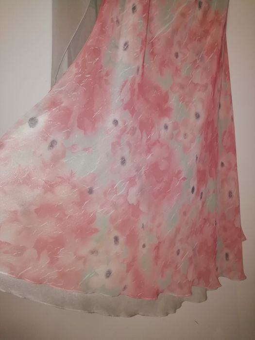 Vestido de cerimónia + echarpe