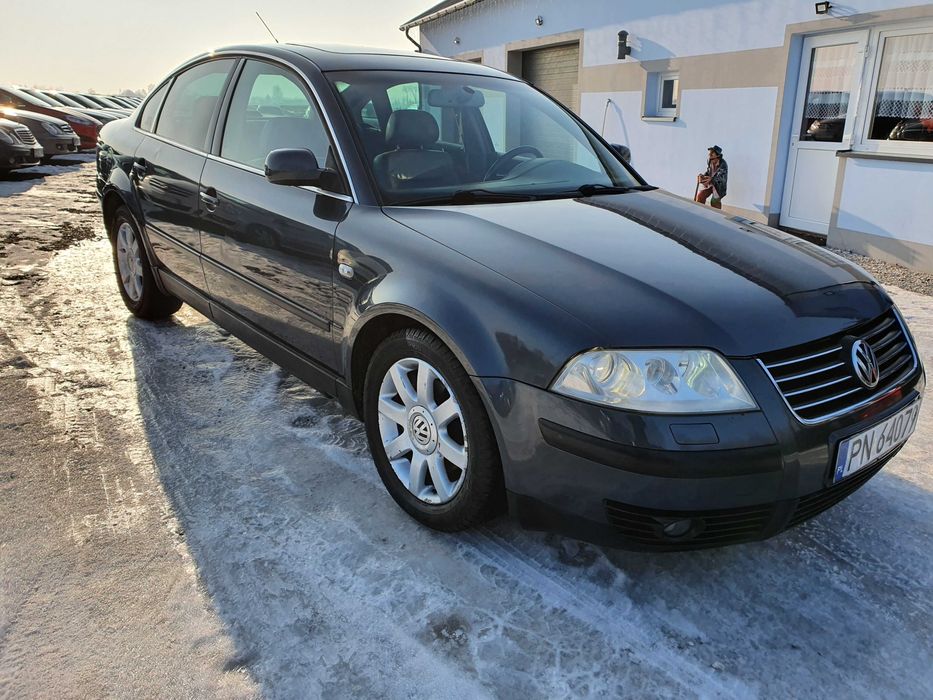 VW Passat B5Fl 1.9 TDI Automat Xenon Nawigacja Pół Skóra Zamiana Alu