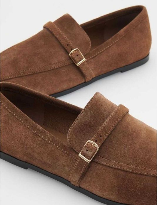 Лофери 40р натуральна замша