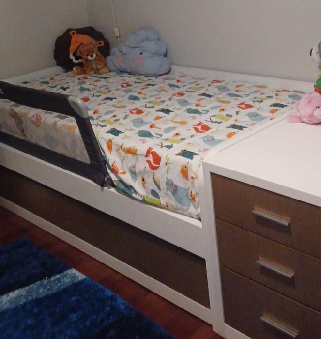 Cama com gaveta 90X190