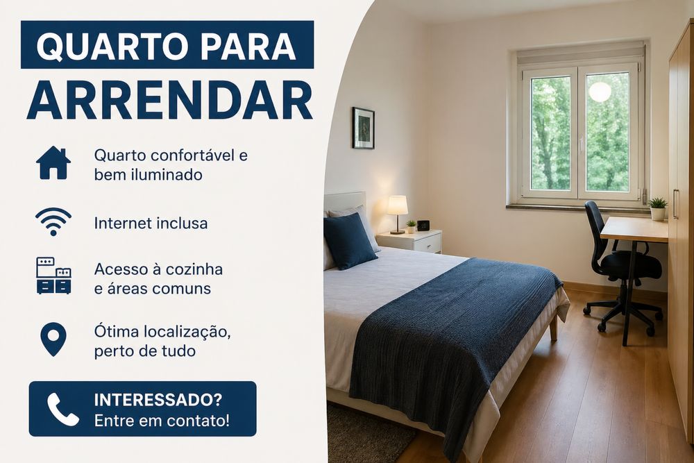 Quarto sem imobiliario