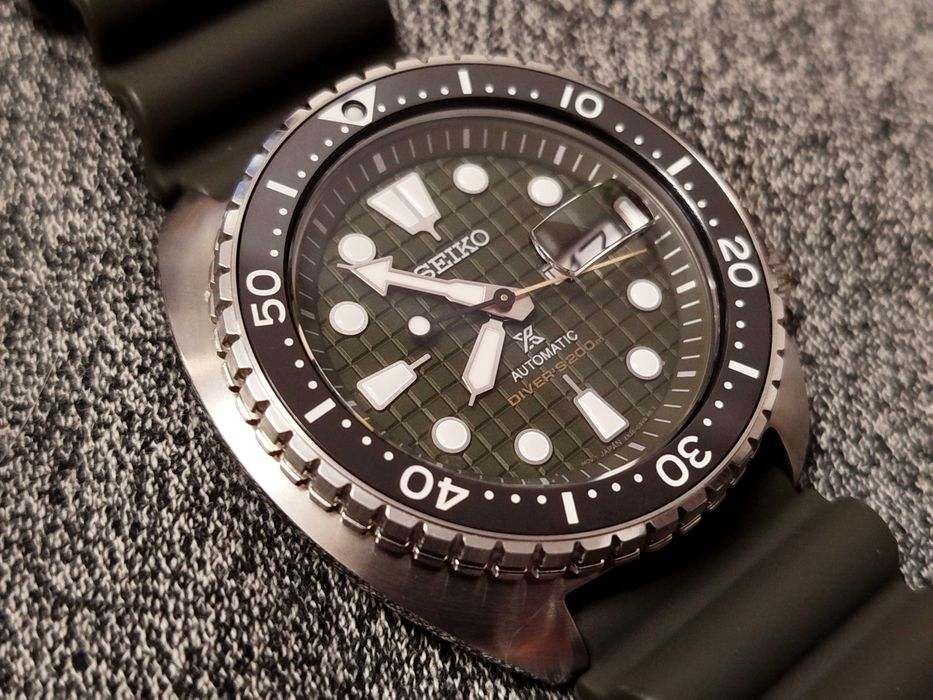 б.в. King Turtle Seiko SRPE05 сапфір кераміка наручний годинник