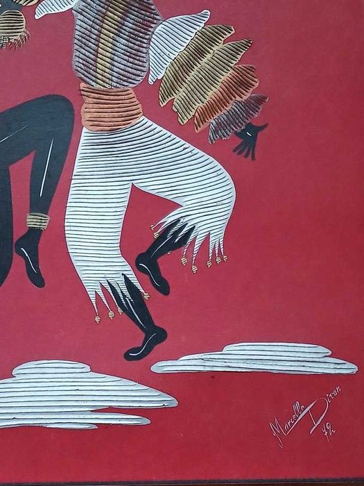 Quadro Original Arte Africana