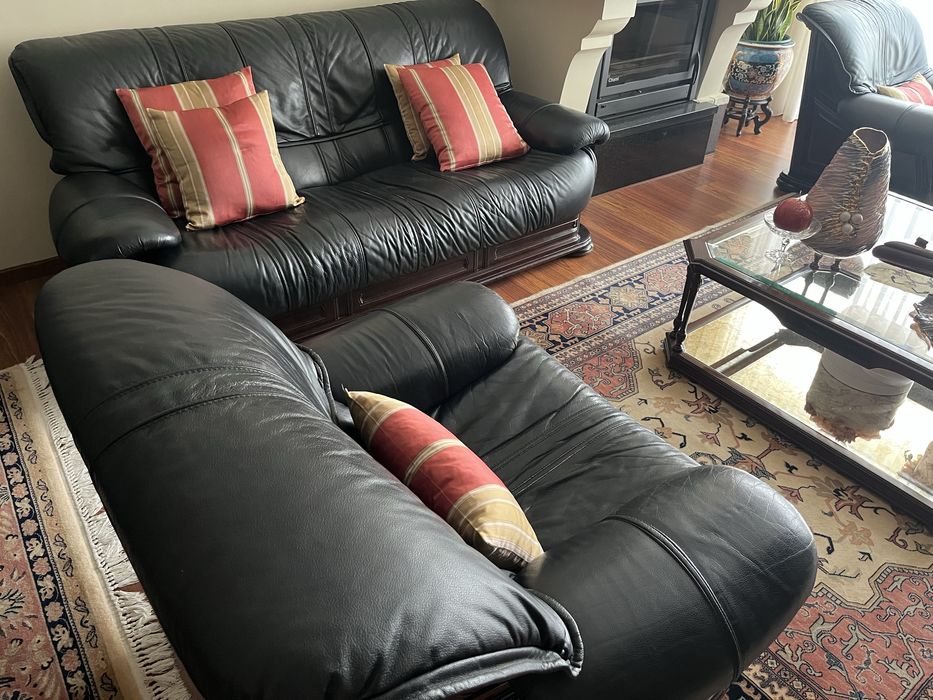 Conjunto de Sofás luxuoso conjunto de 3