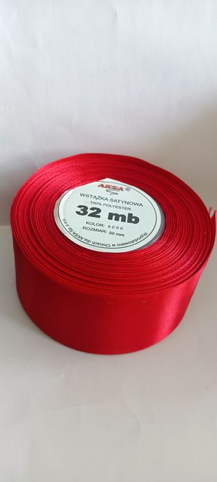 Wstążka satynowa 50 mm 32 mb
