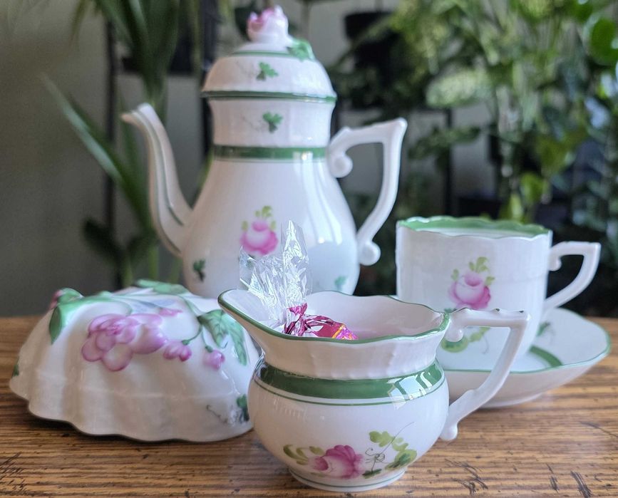 Porcelanowy zestaw do małej kawy – Herend