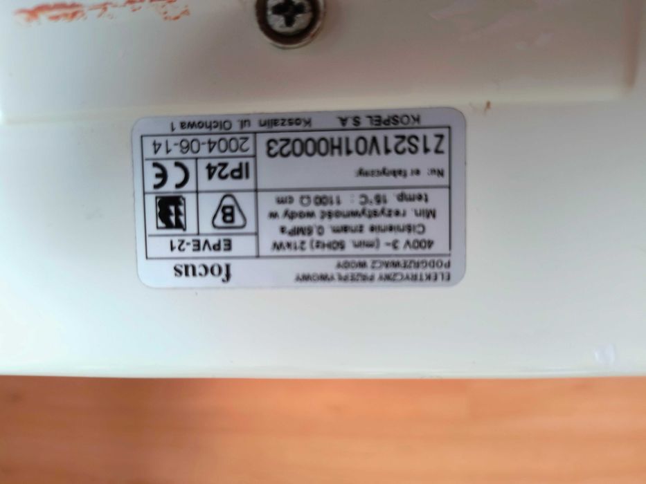 podgrzewacz wody kospel fokus
