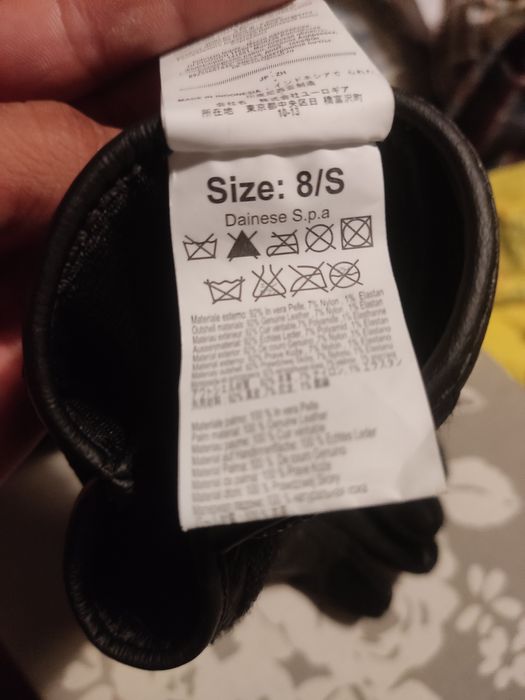 Luvas Dainese Impeto Black 8 (S)