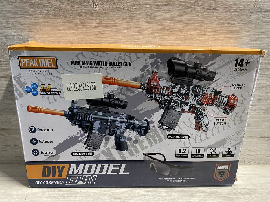 Karabin na kulki żelowe