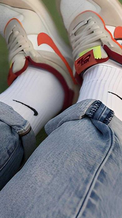 !!12 пар 280грн!! Шкарпетки найк білі высокие NIKE Носки белые найк