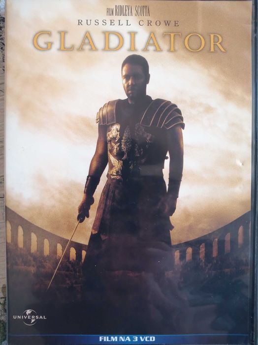 Gladiator, film DVD, komplet 3 płyt