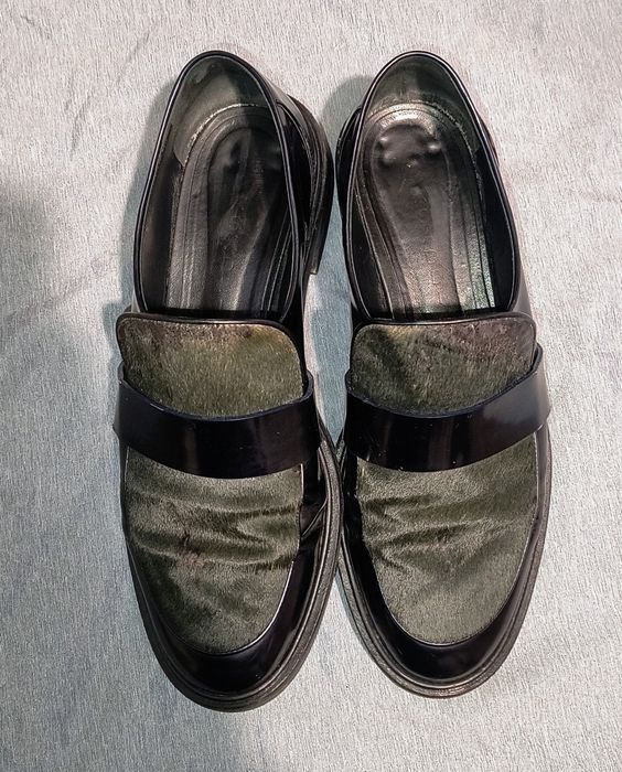 Елітні лофери Casadei (оригінал) — натуральне хутро поні, р. 38.5-39