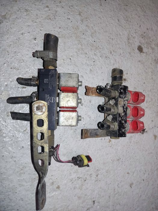 Wtryski wtryskiwacze LPG Valtek czerwone3, 6-cylindrow