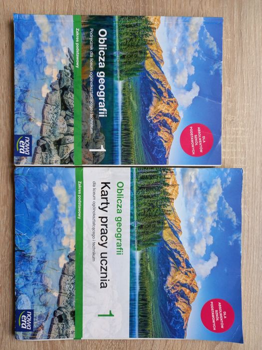 Oblicza geografi klasa 1 książka + ćwiczenie  technikum