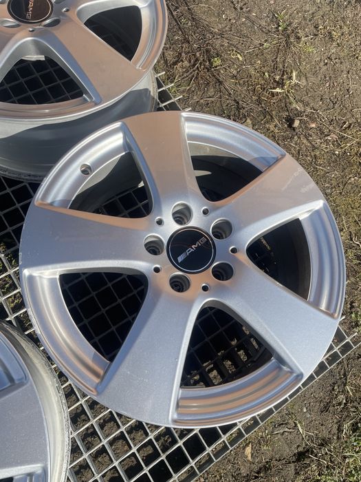 Piękny komplet felg aluminiowych 17” 5x112 Mercedes