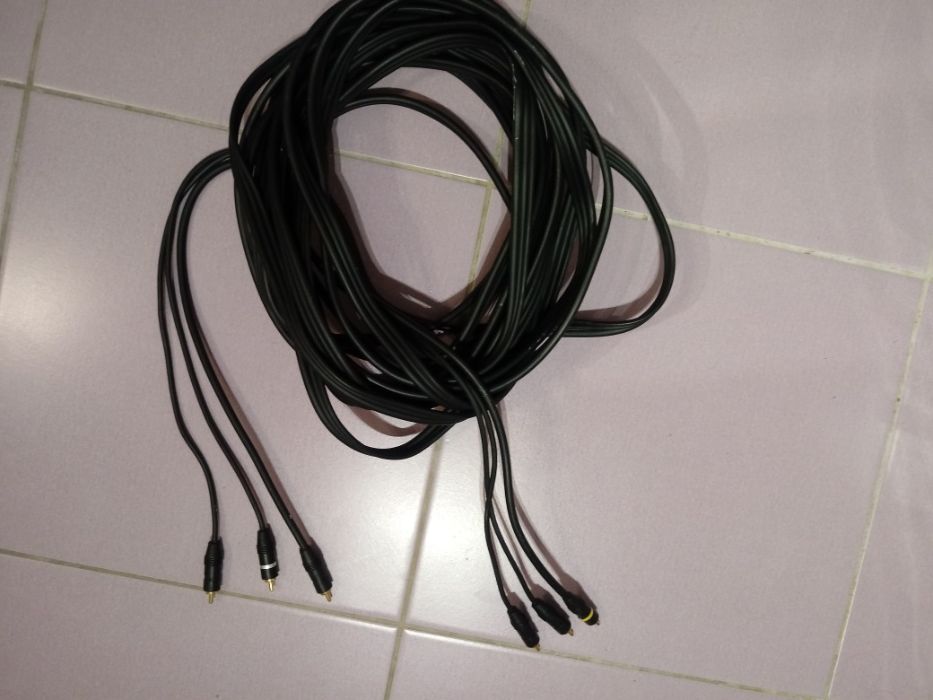 Kabel 3xRCA. 10 metrów