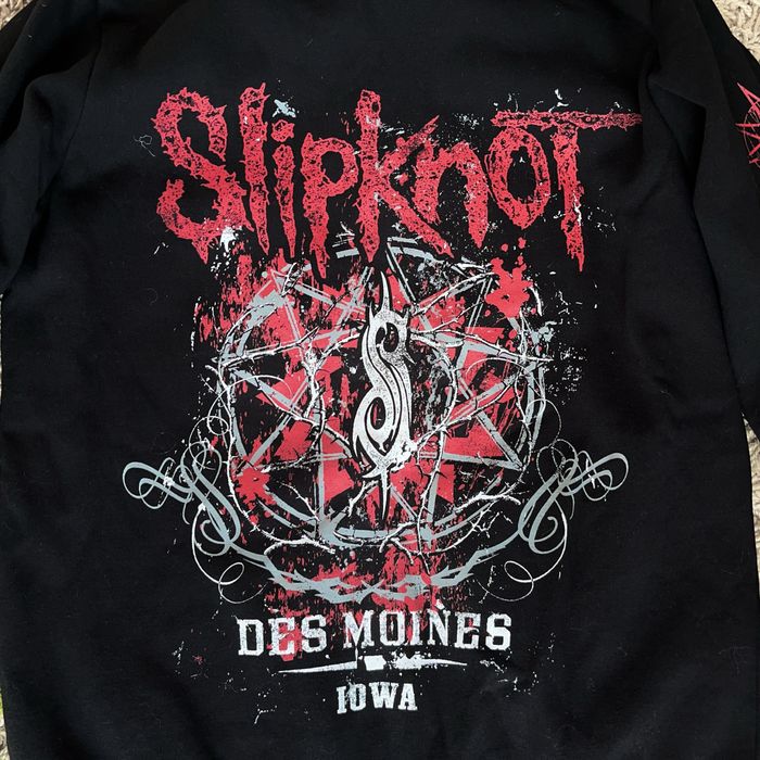 ЗНИЖКА! Зіп-худі Slipknot Black Red Band Zip-Hoodie Sk8
