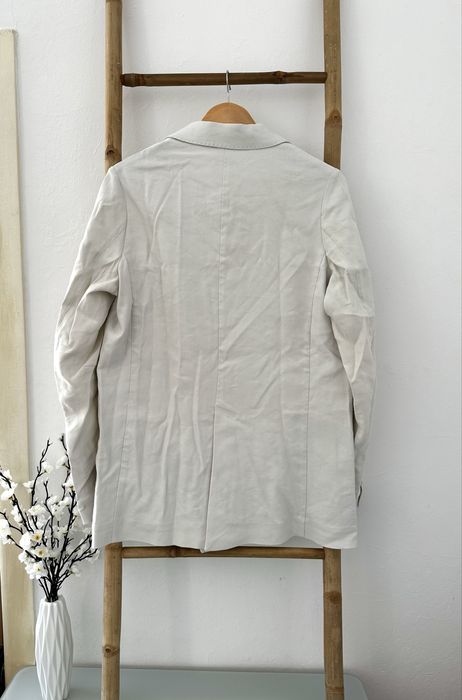 Blazer oversize Zara  M 38 cinzento claro