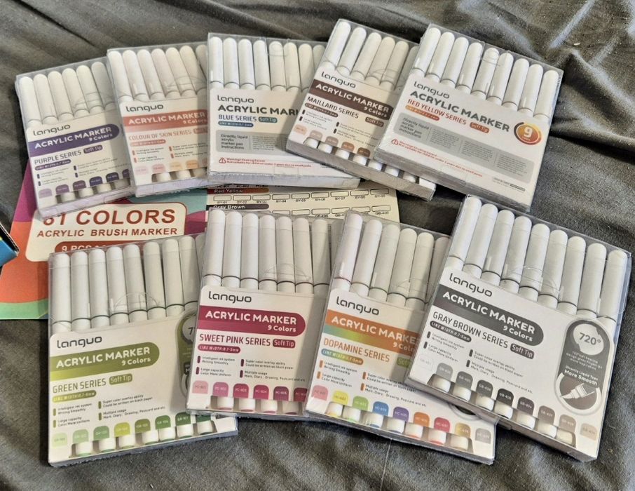 Акрилові маркери Languo