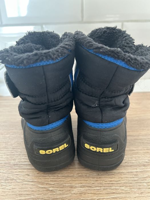 Дитячі зимові чоботи Sorel, розмір eur 25, устілка 17 см