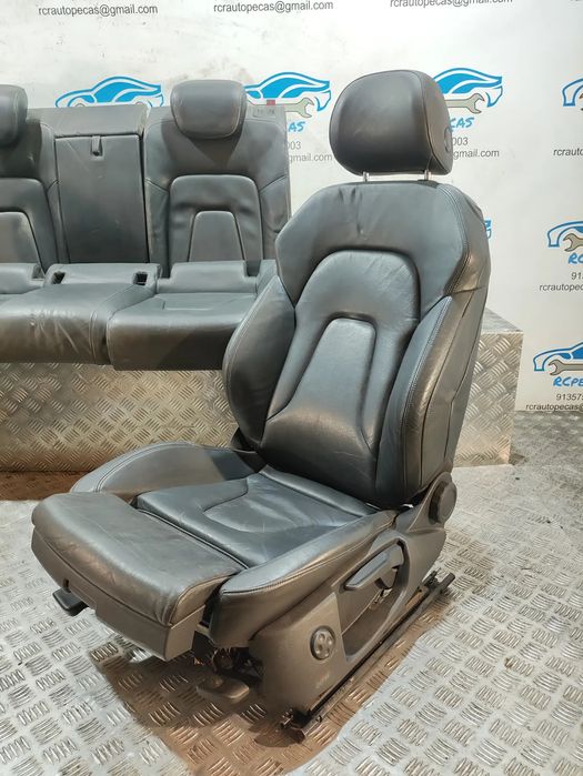 Conjunto Bancos Pele Audi A5 8T 8T3 Coupe S Line S-Line 3 Portas