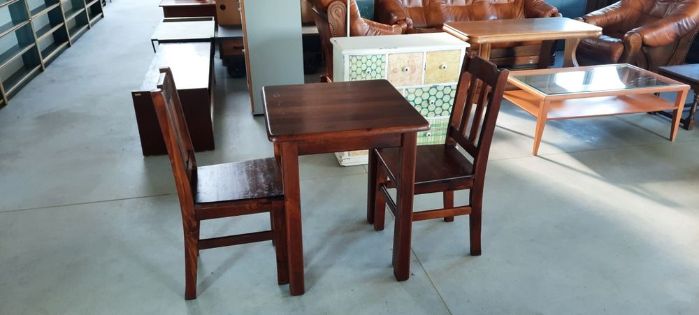 Drewniane masywne stoliki RATY