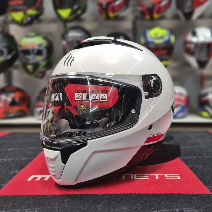 NEW 2025 Мотошлем MT THUNDER 4 SV ОРИГИНАЛ Мото шлем с очками СКИДКИ