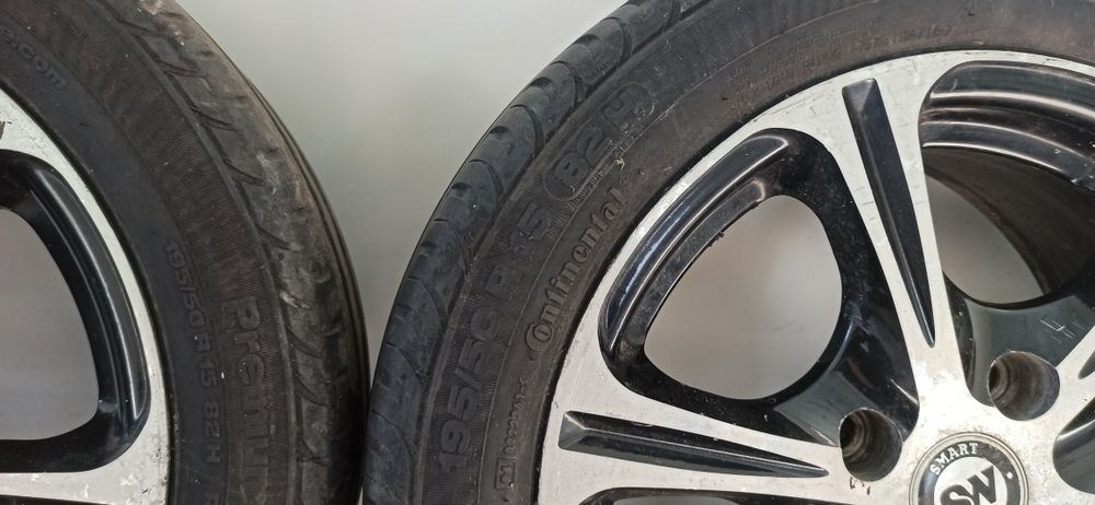 Диски R 15 на 4/114.3 з резиною 195/50 r15