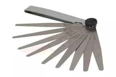 SZCZELINOMIERZ Listkowy Miernik Do SZCZELIN 0,10 - 1,00mm 10 PŁYTEK